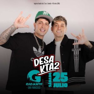 Anticipadas SOLO Socios | 25Julio